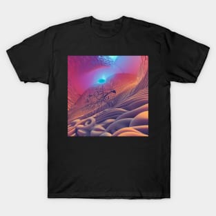 Beautiful Pink Fantasy Art Work T-Shirt